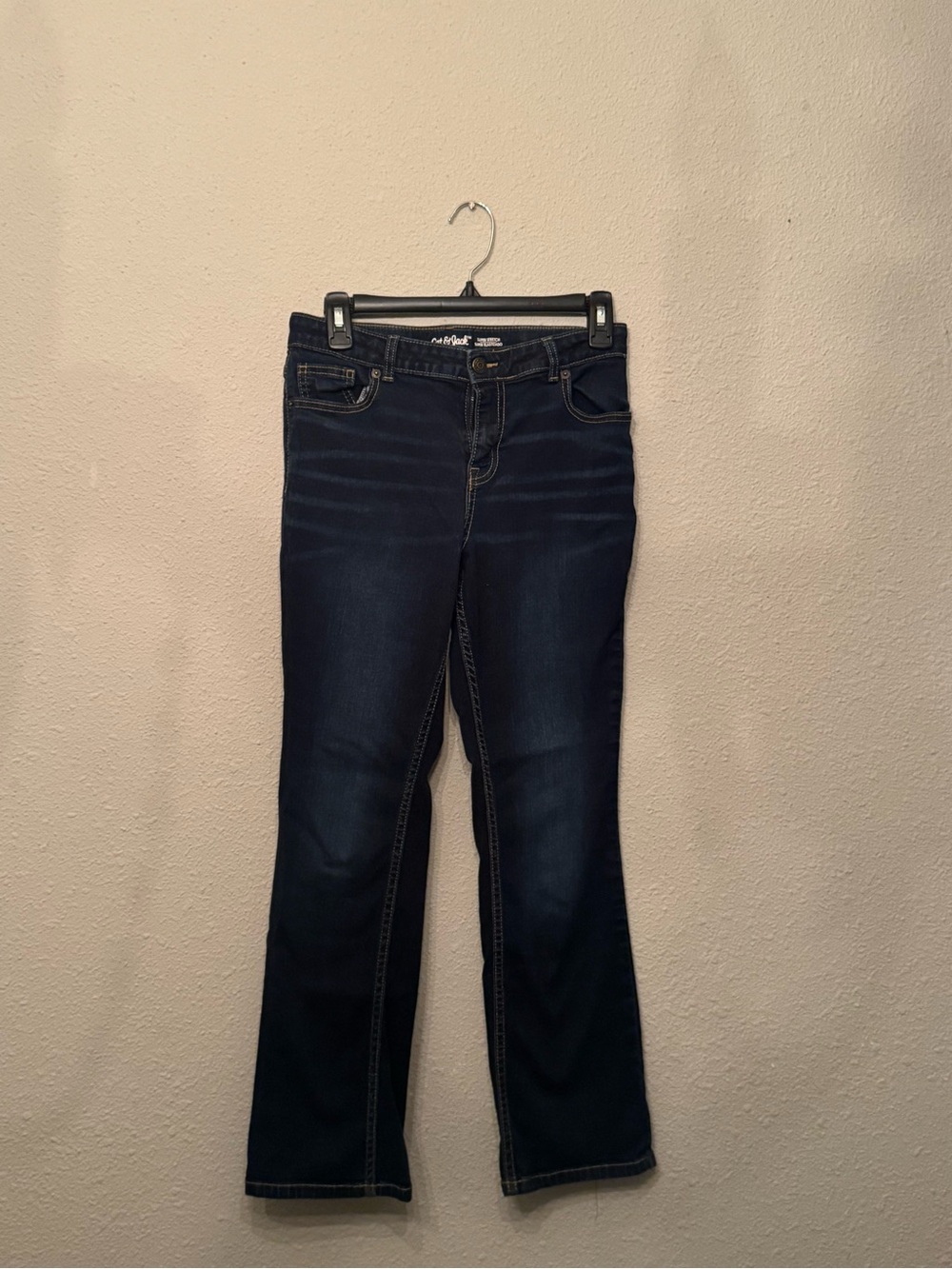 Cat & Jack Dark Blue Women's Boot Cut Jeans